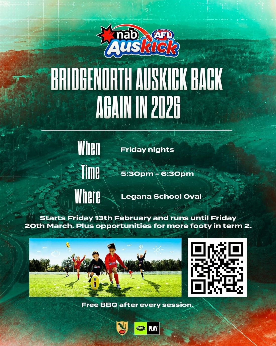 Auskick Starts This Friday: Registrations Open