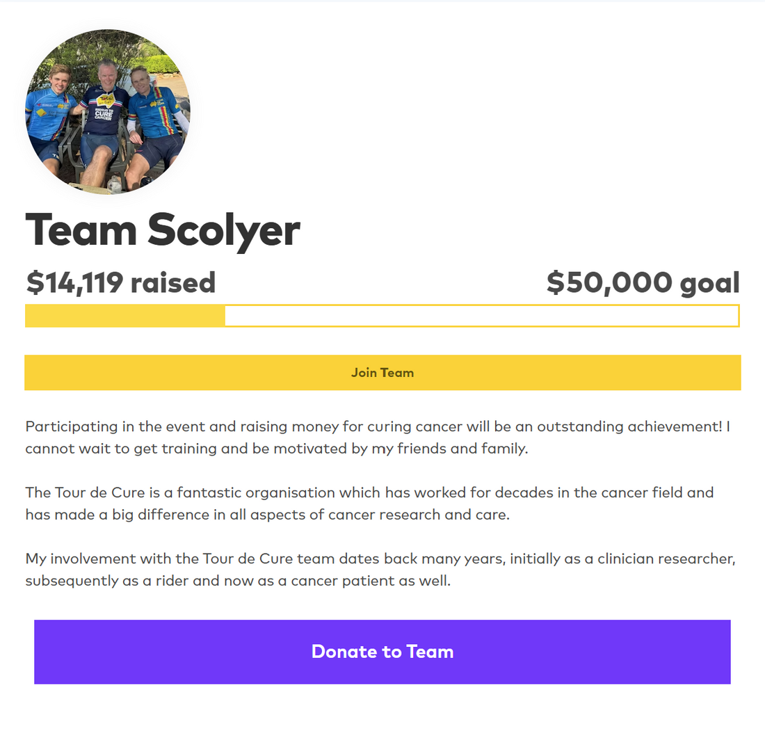 Tour de Cure Rolling Into Bridgenorth