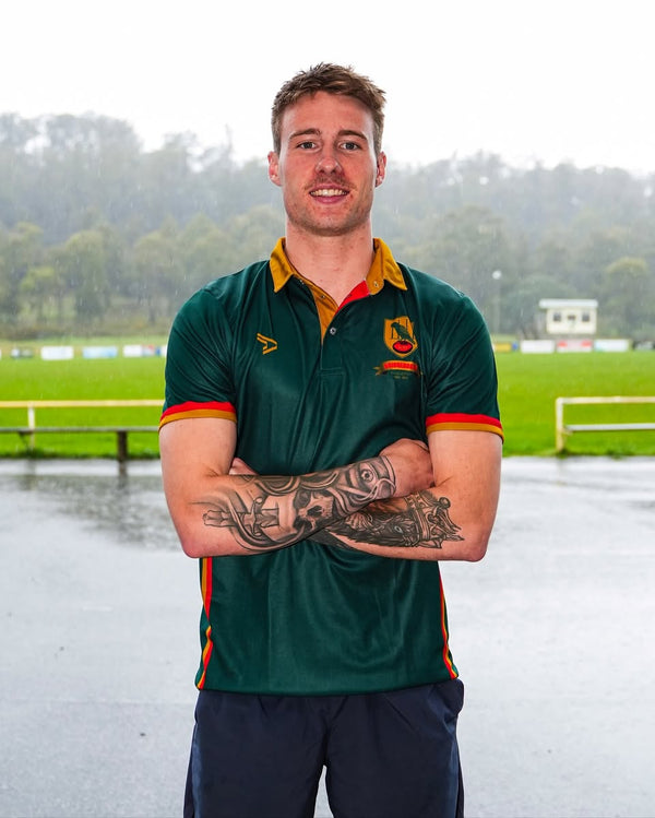 Bailey Mitchell in Bridgenorth Football Club attire