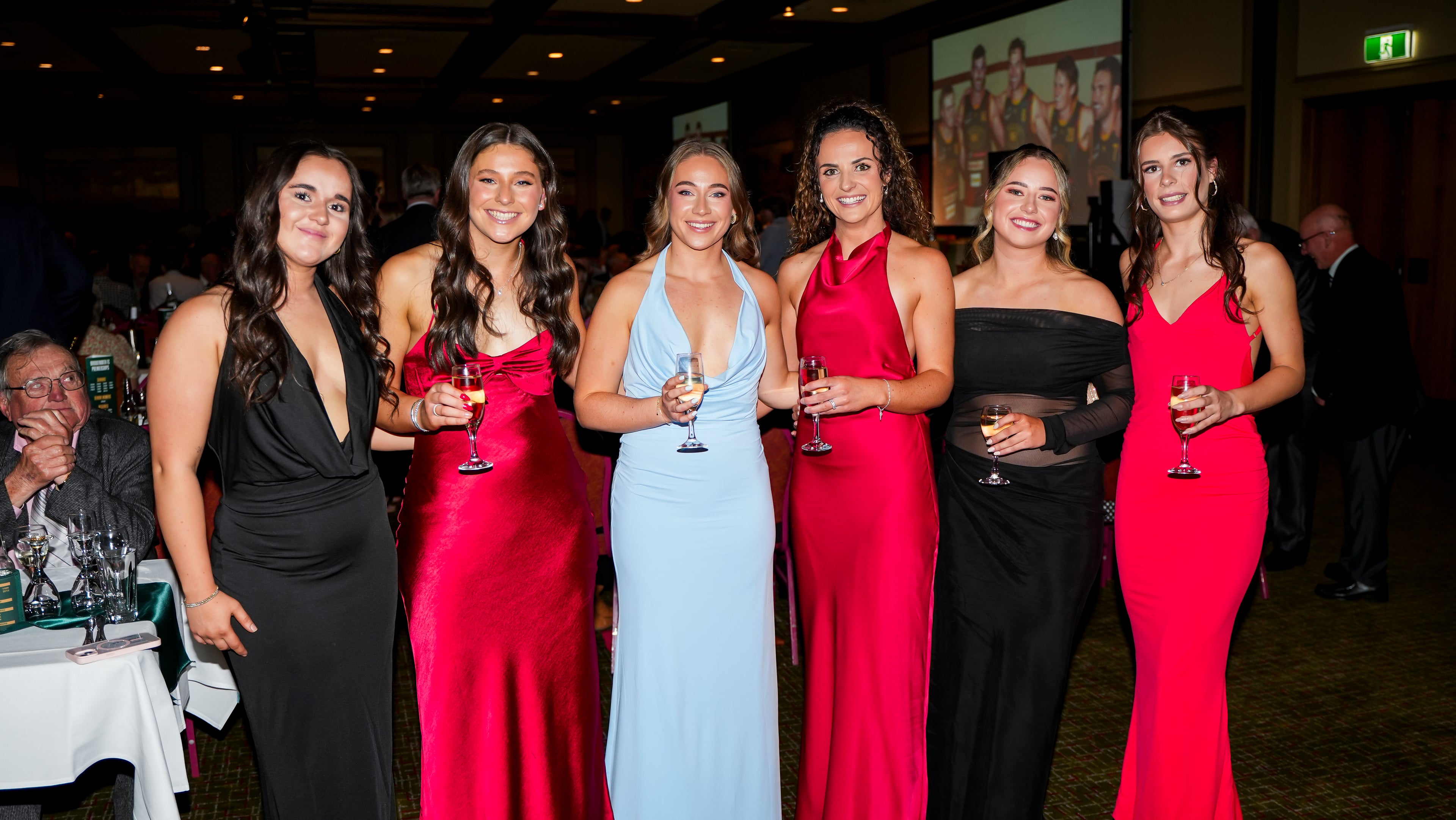 Womens team at the century celebrations of Bridgenorth Football Club