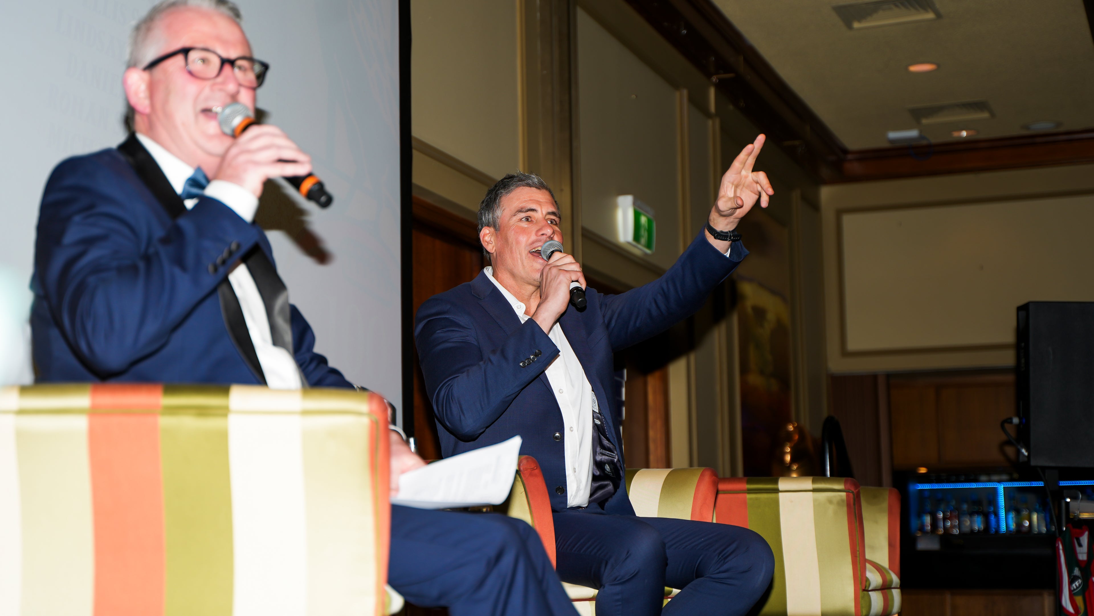 Matthew Richardson at the 100 year celebrations