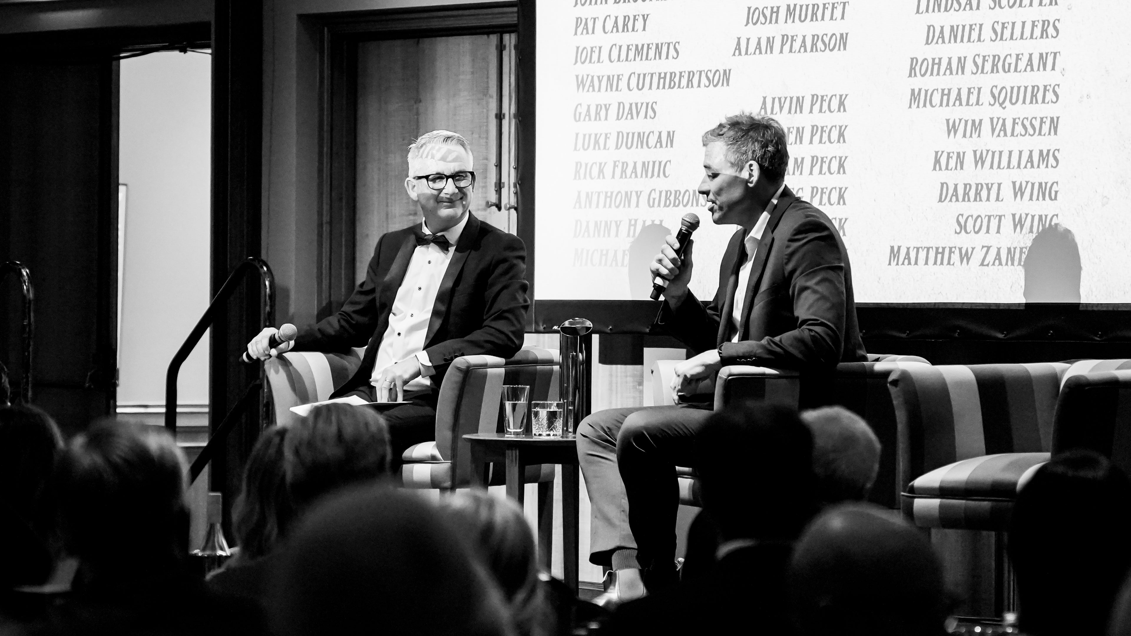 Presentation at the team of the century celebrations for BFC
