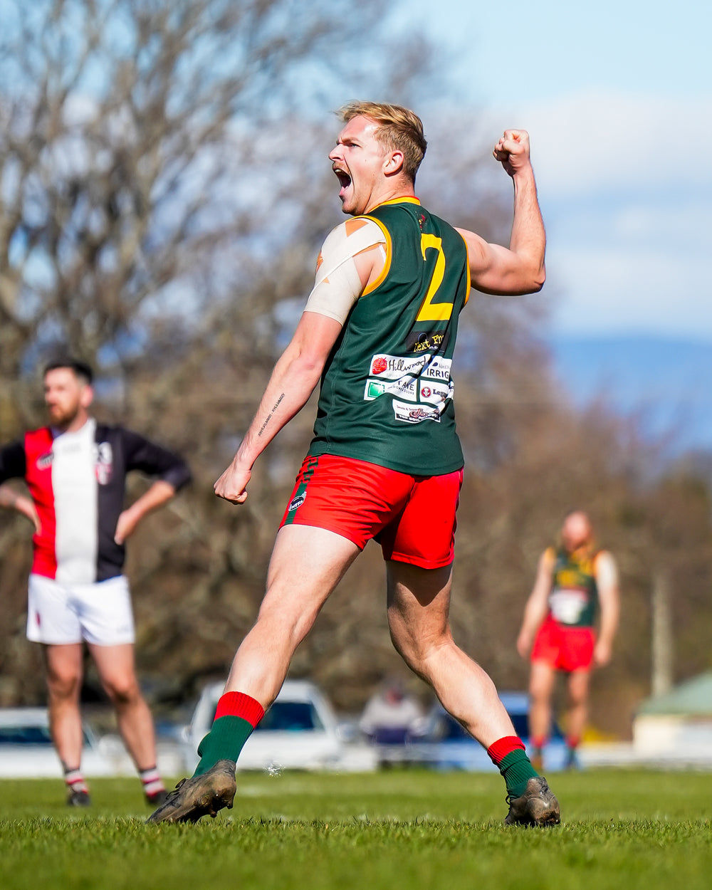 Alec Celebrating a goal in 2025