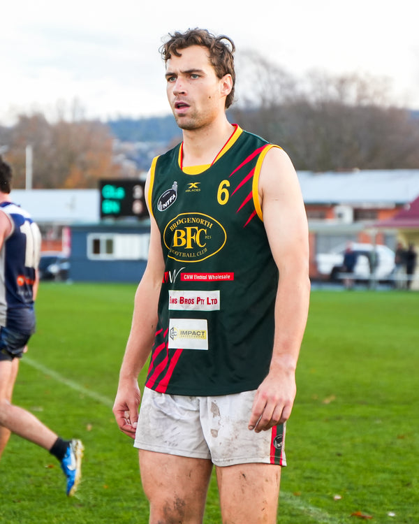 Oli Wood on the football field