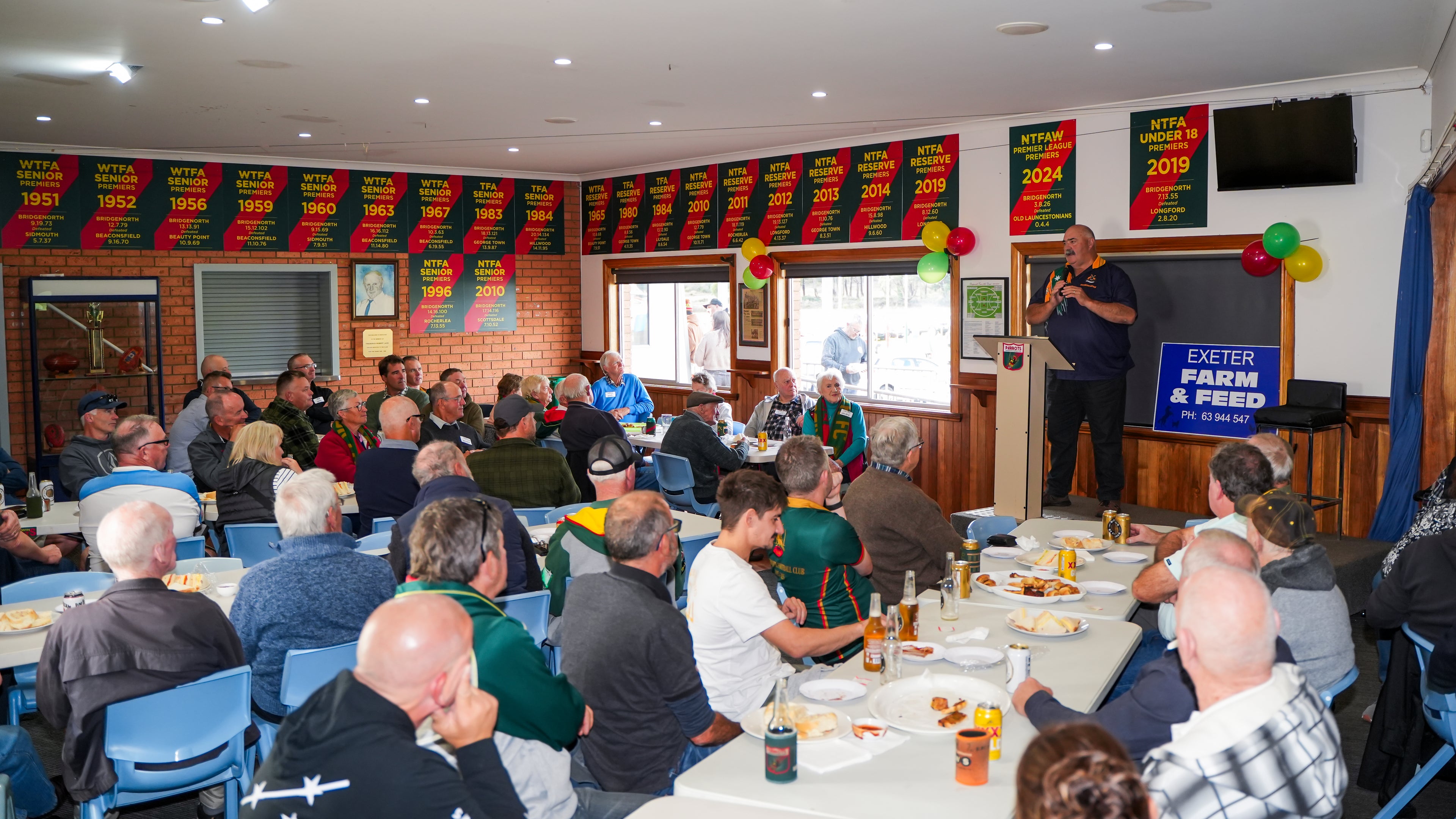 Past players luncheon