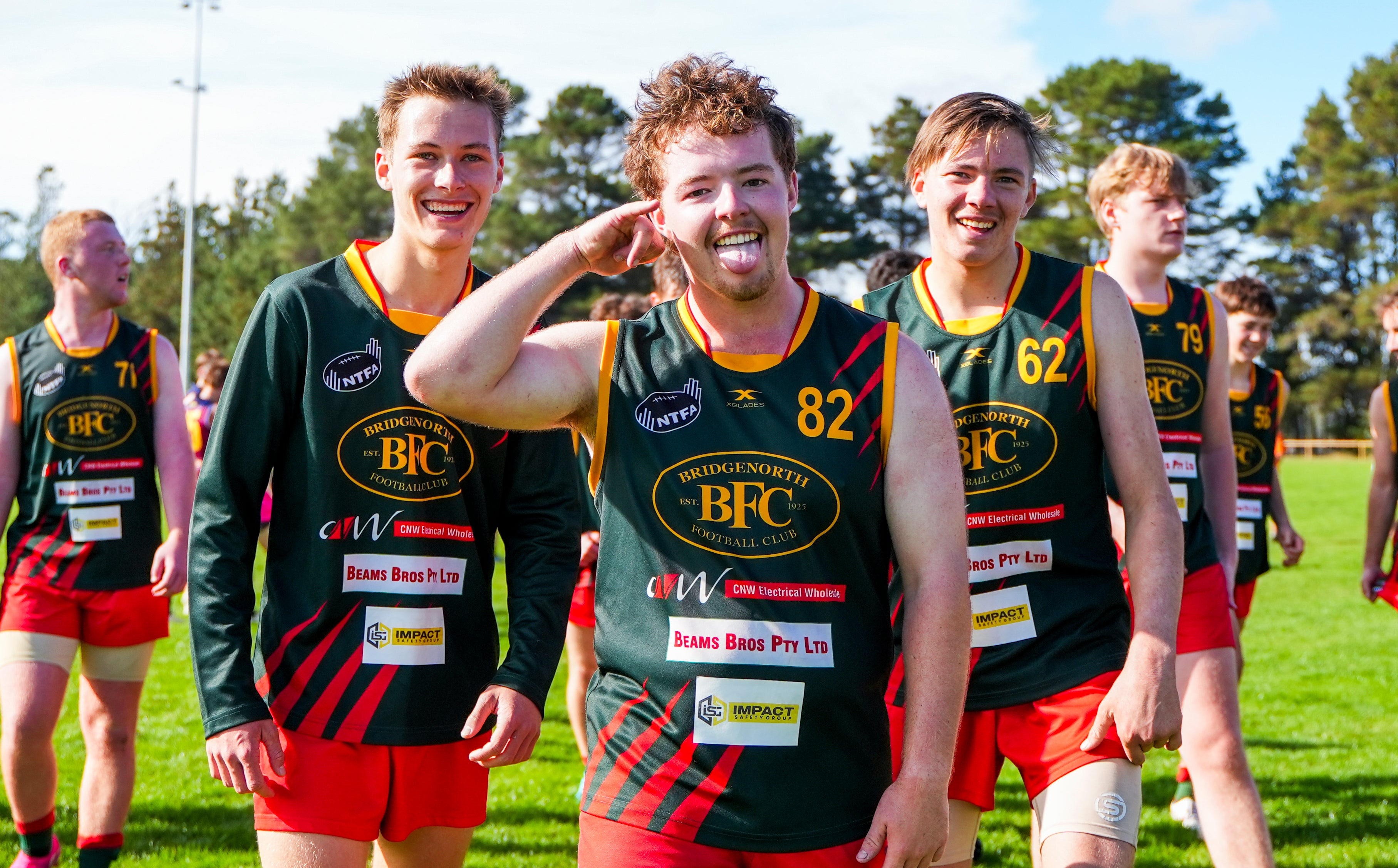 Bridgenorth Football Club Under 18.5s players 